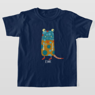 カウトモンスターエスメ名前をカスタムする Tシャツ