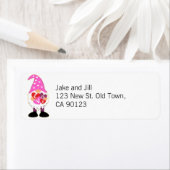 カウトラブピンクハートバレンタイン格言 ラベル (インサイチュ)