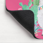 カウトラマインサボテンガーデンピンパーソナライズされたク マウスパッド (コーナー)