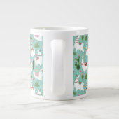 カウトラマオンティール（緑がかった色） ジャンボコーヒーマグカップ (裏面)