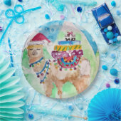 カウトラマクリスマス絵画紙パーティープレート ペーパープレート (パーティー)