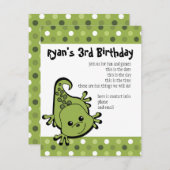 カウトリルリザード 招待状 (正面/裏面)