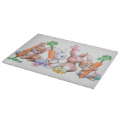 カウトレトロヴィンテージイースターバニーズホリデー カッティングボード (角)