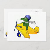 カウトワニキャラクター ポストカード (正面/裏面)