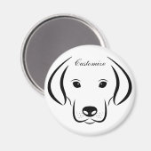 カウトワンピー顔サンダー_コーブ マグネット (正面/裏面)