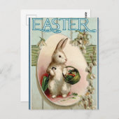 カウトヴィンテージイースターバニー ポストカード (正面/裏面)