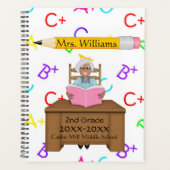 カウト先生/鉛筆カスタム先生プランナー プランナー手帳 (正面)