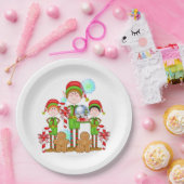 カウト小妖精や小人ヘルパ感謝していーのパーティー紙プレート ペーパープレート (パーティー)