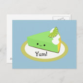 カウト鍵ライムパイ ポストカード (正面/裏面)