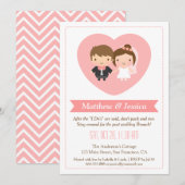 カウト·ニューウェッズ·ポ結婚ストズ·ブランチ·招待状 招待状 (正面/裏面)