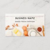 カウト&ホワイモダントウォーターカラーベーカリー 名刺 (正面)