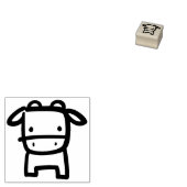 カウドードルゴム印 ラバースタンプ (押印)