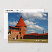 カウナス ポストカード (正面/裏面)
