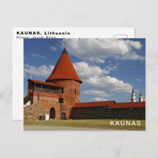 カウナス ポストカード (正面/裏面)