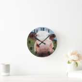 カウノーズ時計 ラウンド壁時計 (ホーム)