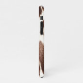 カウハイドデザイン装飾用クッション iPhoneケース (左側)