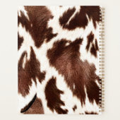 カウハイドプリント プランナー手帳 (裏面)