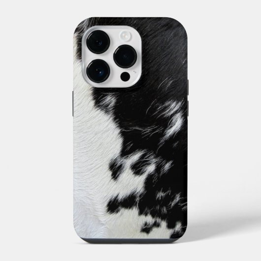 カウハイド女性のカーボーイ iPhoneケース (裏面)