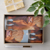 カウハイランダーブルー 薄葉紙 (ギフト)