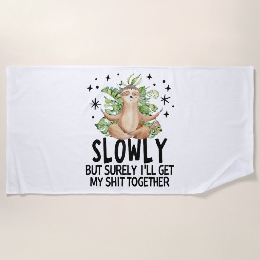 カウハロウィーン ビーチタオル (正面)