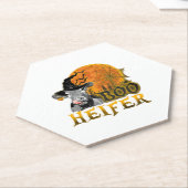 カウハロウィーン ペーパーコースター (アングル)