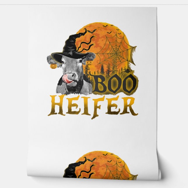 カウハロウィーン 壁紙 (ほどく)