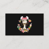 カウバニー耳ハッピーイースター農業農家 名刺 (正面)