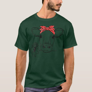 カウバンダナデイジーフラワー農家カウラバー遭難 Tシャツ