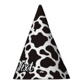 カウパターンパーティー帽子 パーティーハット (右)