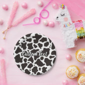 カウパターン紙プレート ペーパープレート (パーティー)