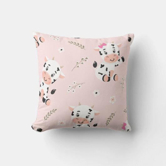 カウパワー16x16 クッション (正面)