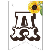 カウヒマワリベビーQバーベキューバンティンフラッグ バンティングフラッグ (第3の旗)