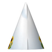 カウヒマワリ子供の誕生日 パーティーハット (裏面)