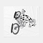 カウビケパッキクラシックングTシャツ フリースブランケット (正面(横))