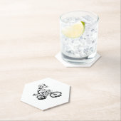 カウビケパッキクラシックングTシャツ ペーパーコースター (インサイチュ)