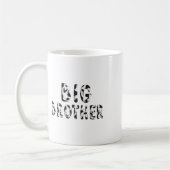 カウビッグブラザー誕生日ファミリーマッチングファーザーD コーヒーマグカップ (左)