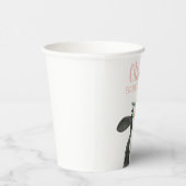 カウピンクフローラギンガム 紙コップ (右)