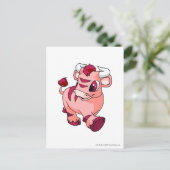 カウピンク ポストカード (スタンド正面)