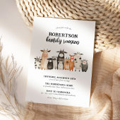 カウフおもしろいァミリ懇親会 招待状