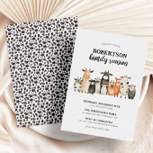 カウフおもしろいァミリ懇親会 招待状