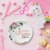 カウファームアニマルズ納屋周囲の庭 ペーパープレート (パーティー)