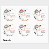 カウファームアニマルズ納屋周囲の庭 ラウンドシール (シート)