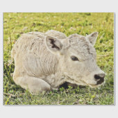 カウファームカント素朴リーデコパージュ ラッピングペーパー (フラット)