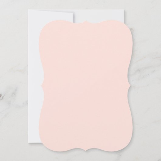 カウファームコーラルアンドピンクフローラ誕生日招待状 招待状 (裏面)