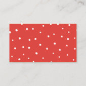 カウファームベイビーシャワーオムツラッフルチケット エンクロージャーカード (裏面)