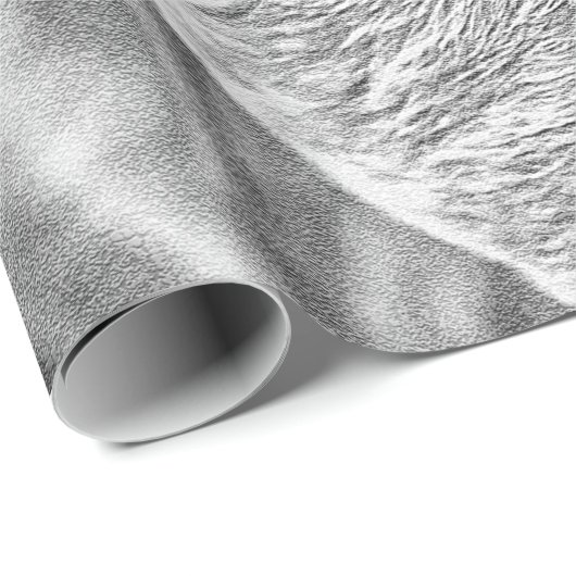 カウファームヴィンテージ白黒カントリー素朴 ラッピングペーパー (ロールコーナー)