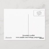 カウフィッシュの走り書き ポストカード (裏面)