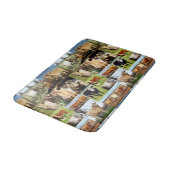 カウフォトコラージュ、メモリーフォーム バスマット (アングル)