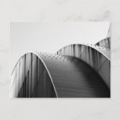 カウフマンセンターブラックアンドホワイトカーブカンザスシティ ポストカード (正面)