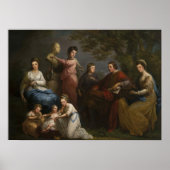 カウフマン – ゴワー伯爵の家族1772 ポスター (正面)